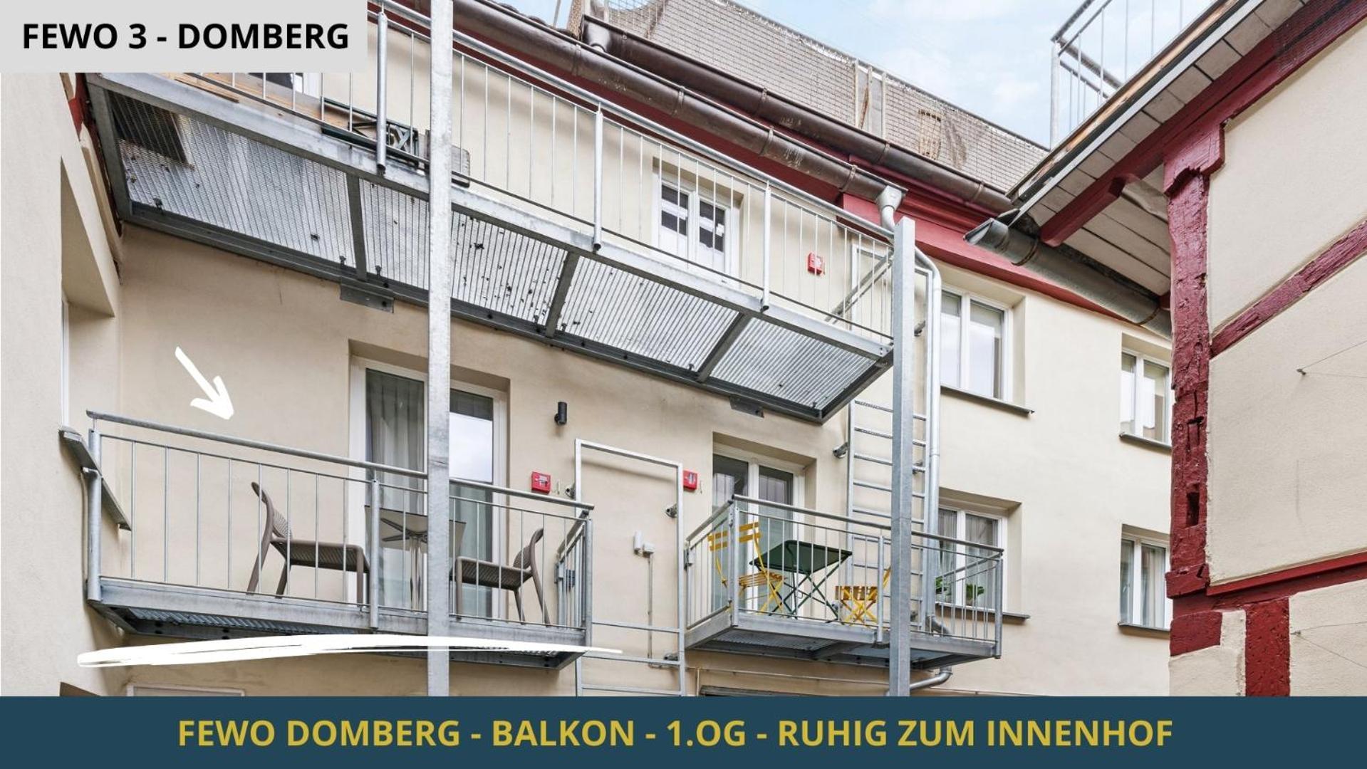 Neu Kapapart15 - 6 Schoene Fewos Mit Einbaukueche, Bad Und Balkon In Der Altstadt Auf Bambergs Insel Exteriér fotografie