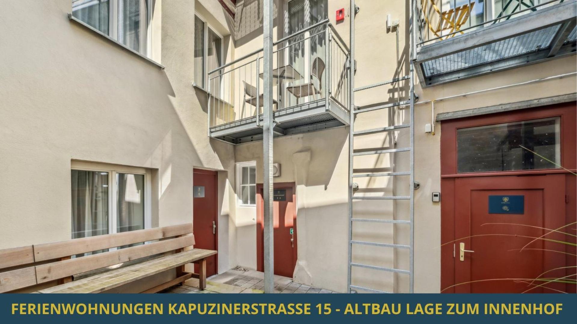 Neu Kapapart15 - 6 Schoene Fewos Mit Einbaukueche, Bad Und Balkon In Der Altstadt Auf Bambergs Insel Exteriér fotografie